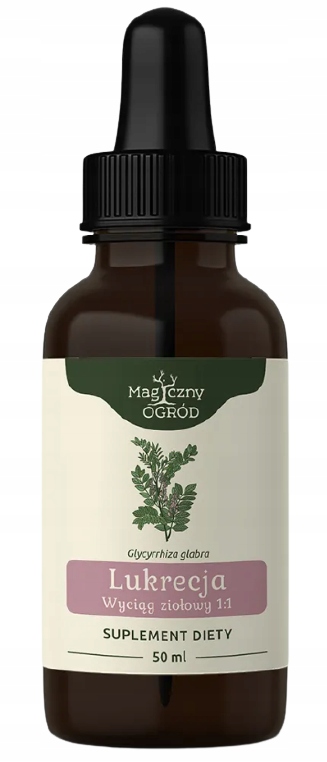

Lukrecja nalewka 1:1 50ml Magiczny Ogród