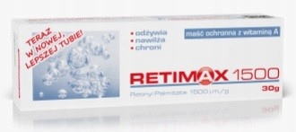 

5 x Retimax Maść ochronna z Vit.A 30g Długa data