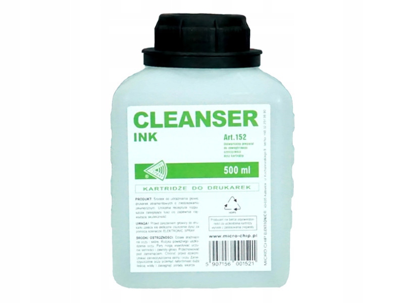 

Micro-chip Cleanser Ink do głowic kartridży 500ml