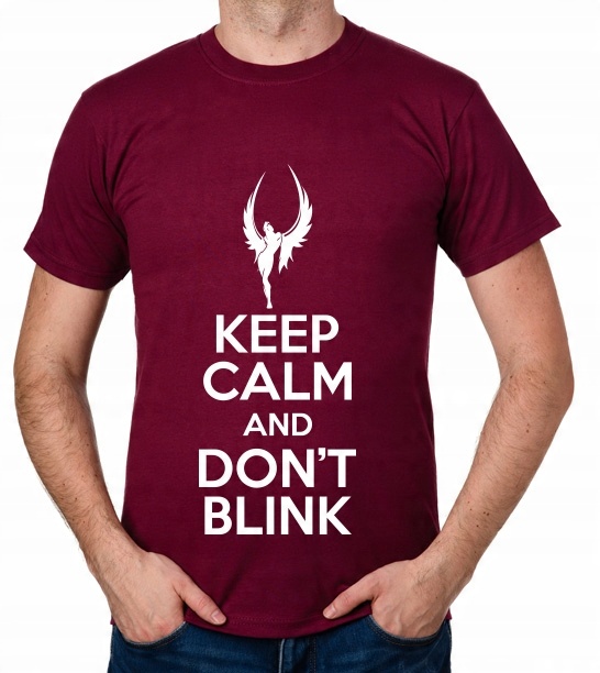 

koszulka Keep Calm And Don't Blink prezent