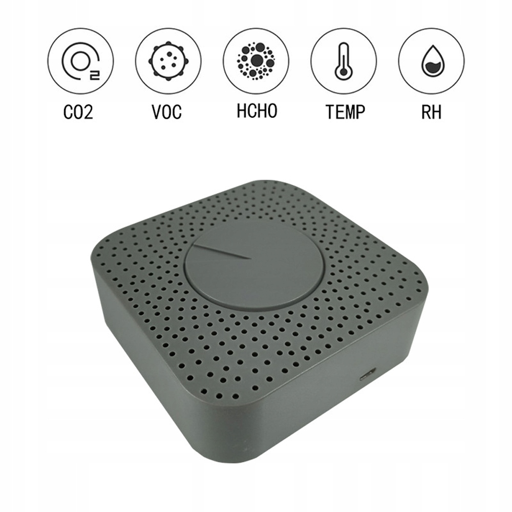 Tuya Zigbee Inteligentna powietrza Monitor 5-w-1 Houseeper A9