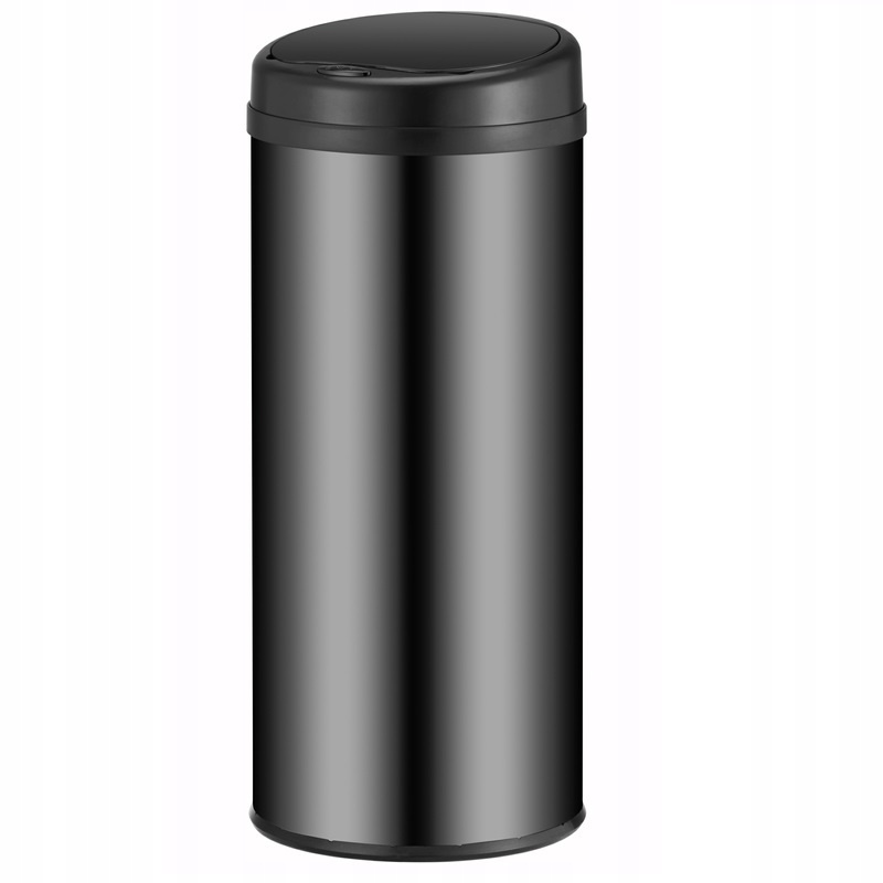 Automatyczny Bezdotykowy Kosz Na Śmieci Czarny 50L