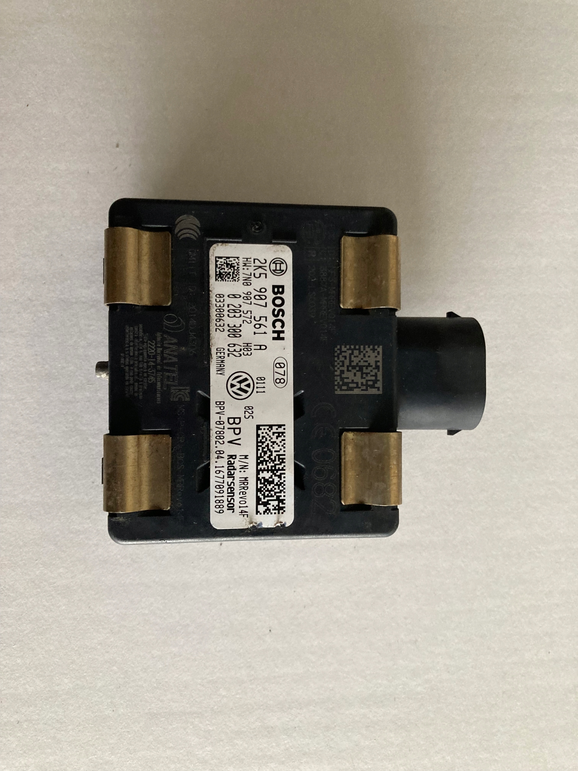 AUDI VW SKODA SEAT RADAR DISTRONIC 2K5907561A