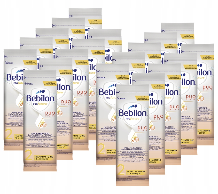 Bebilon Profutura Duobiotik 2 Mleko następne w saszetkach Zestaw 20 x 28,8g