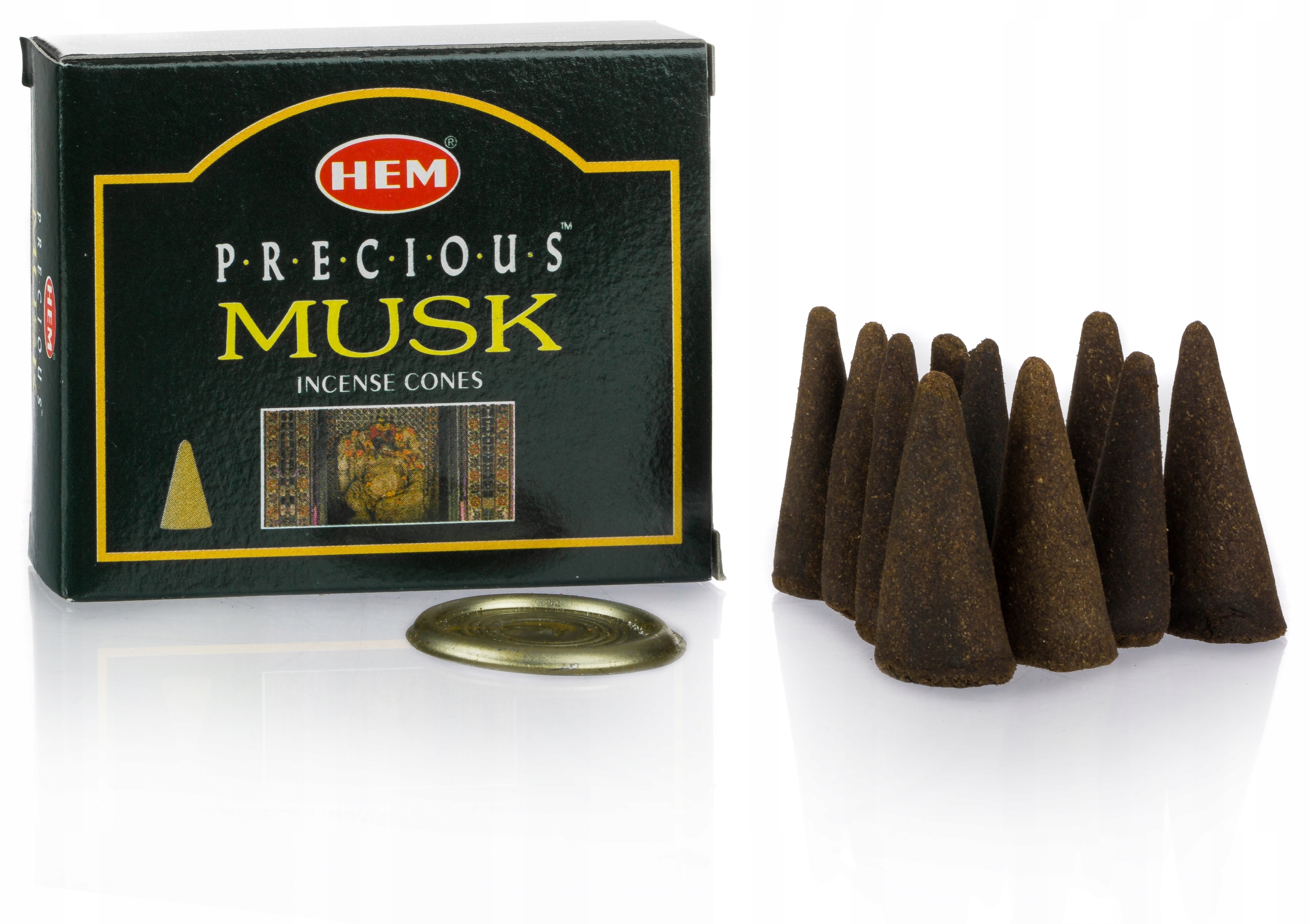 KADZIDEŁKA STOŻKOWE Indyjskie Stożki 10szt Piżmo