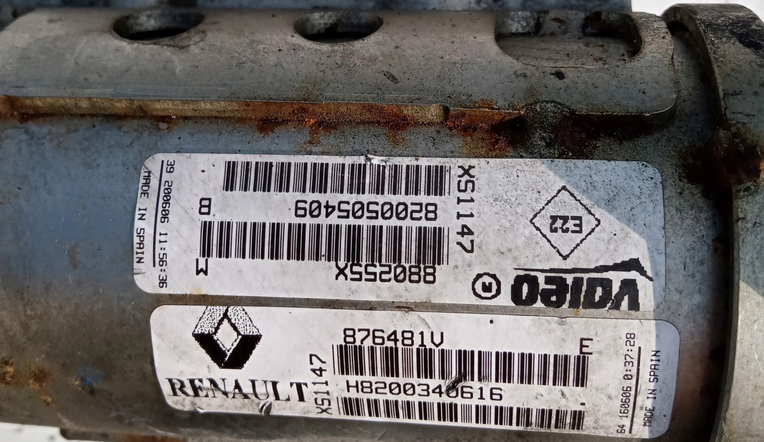 Abgaskuehler AGR EGR RENAULT TRAFIC 2.0 dCi 8200505409