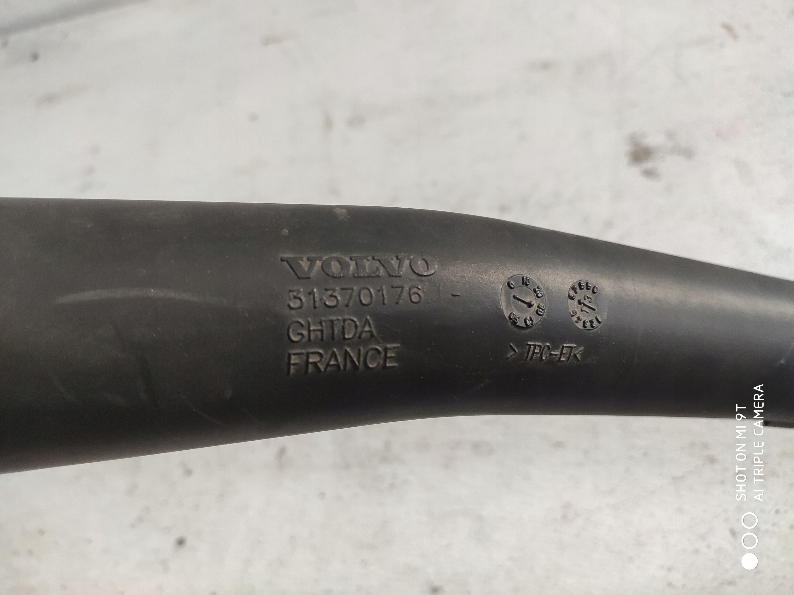VOLVO V40 2013 1.6T T2 cijev prijenos interkulera