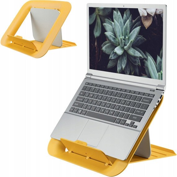 Podstavec pod notebook Ergo Cosy žlutý 64260019 Leitz