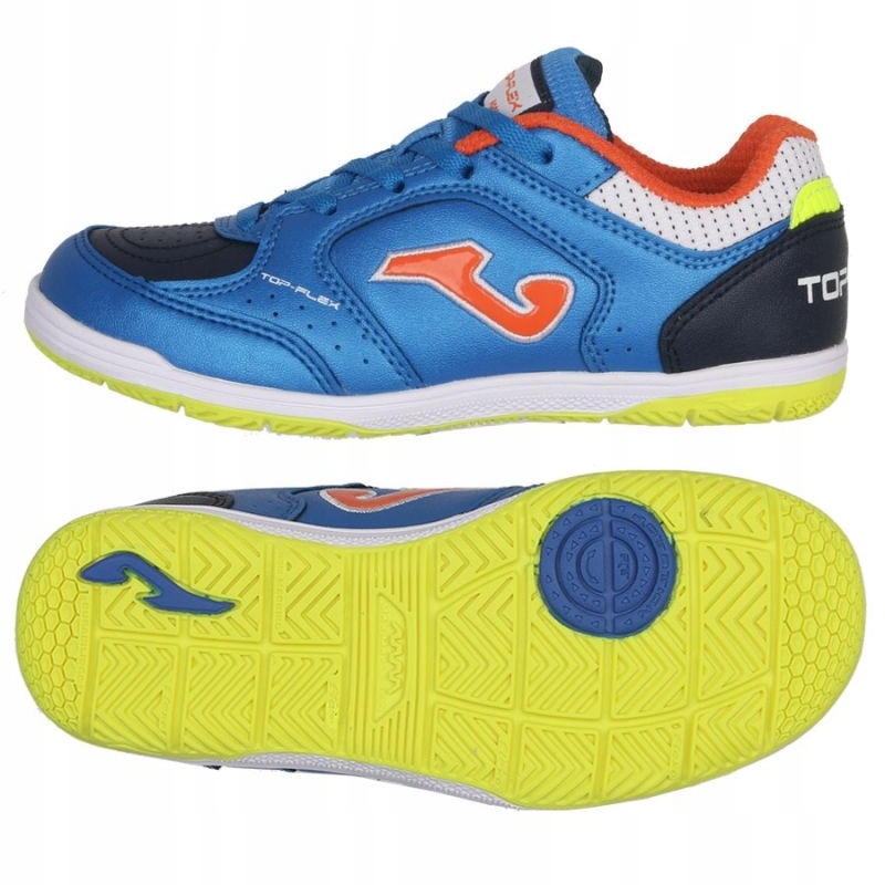 Niebieskie Syntetyk Buty Sport Halowe Joma r.28