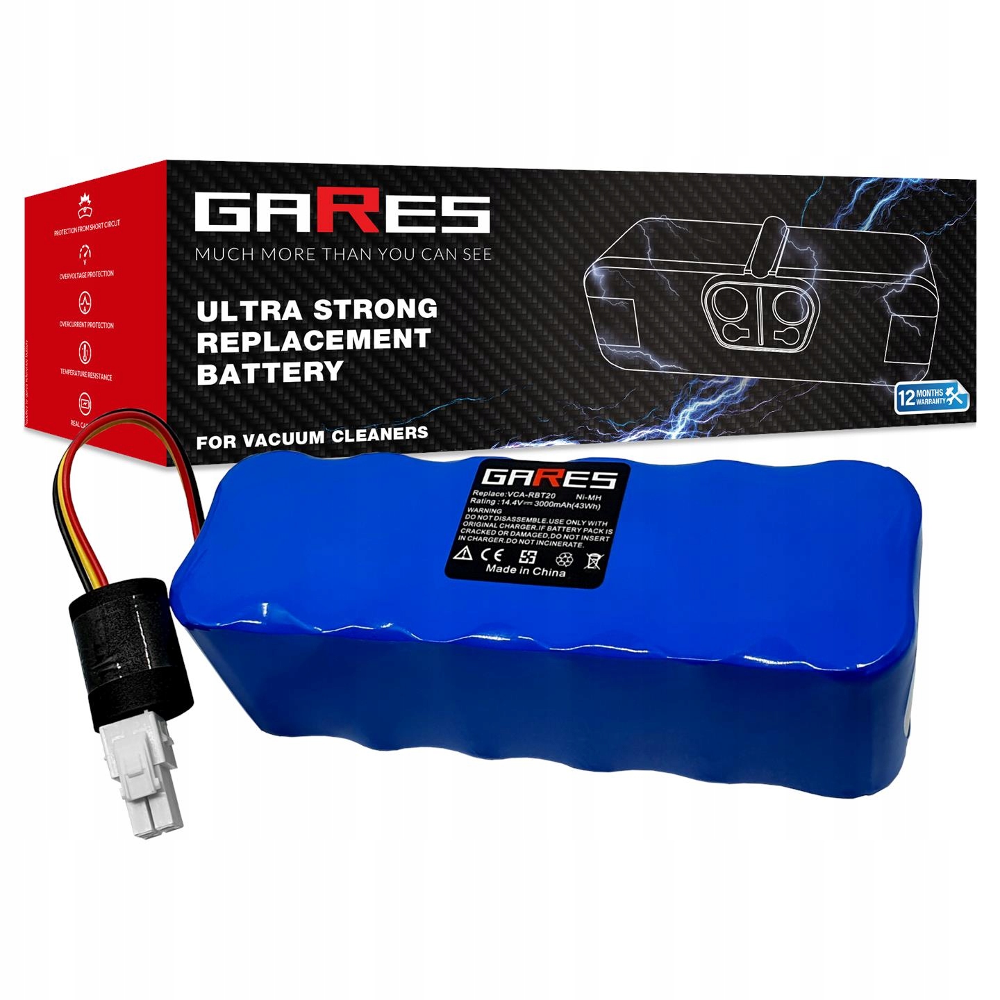 Baterie Akumulátor pro Samsung DJ96-00136B 3Ah 14,4V