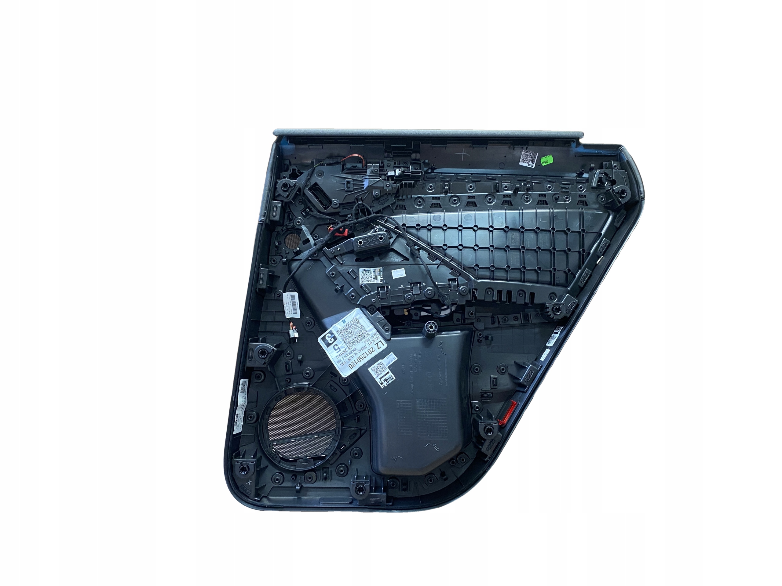 AUDI Q3 83A upholstery side door left rear part leather