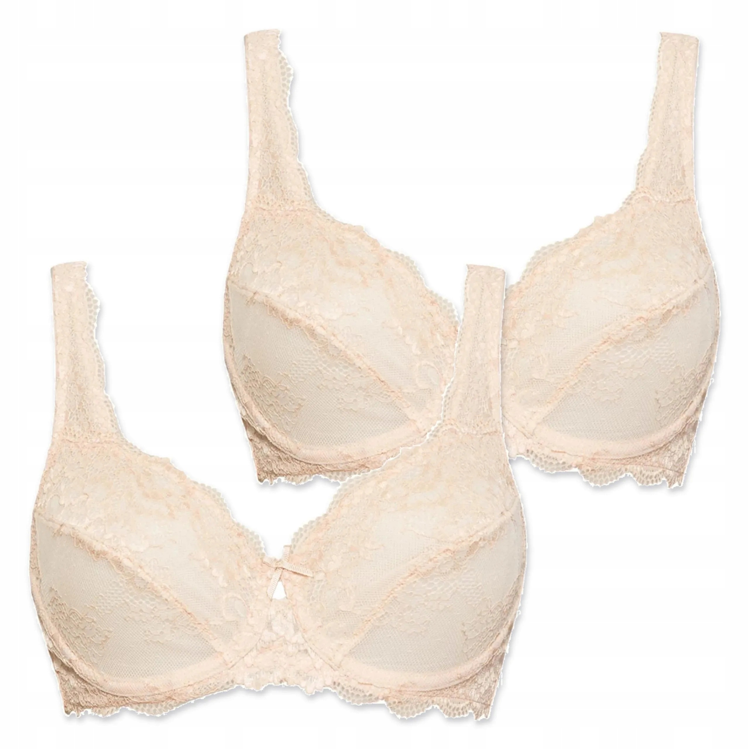2x Podprsenka Sielei Wonder Lace 2442 cipria 90E