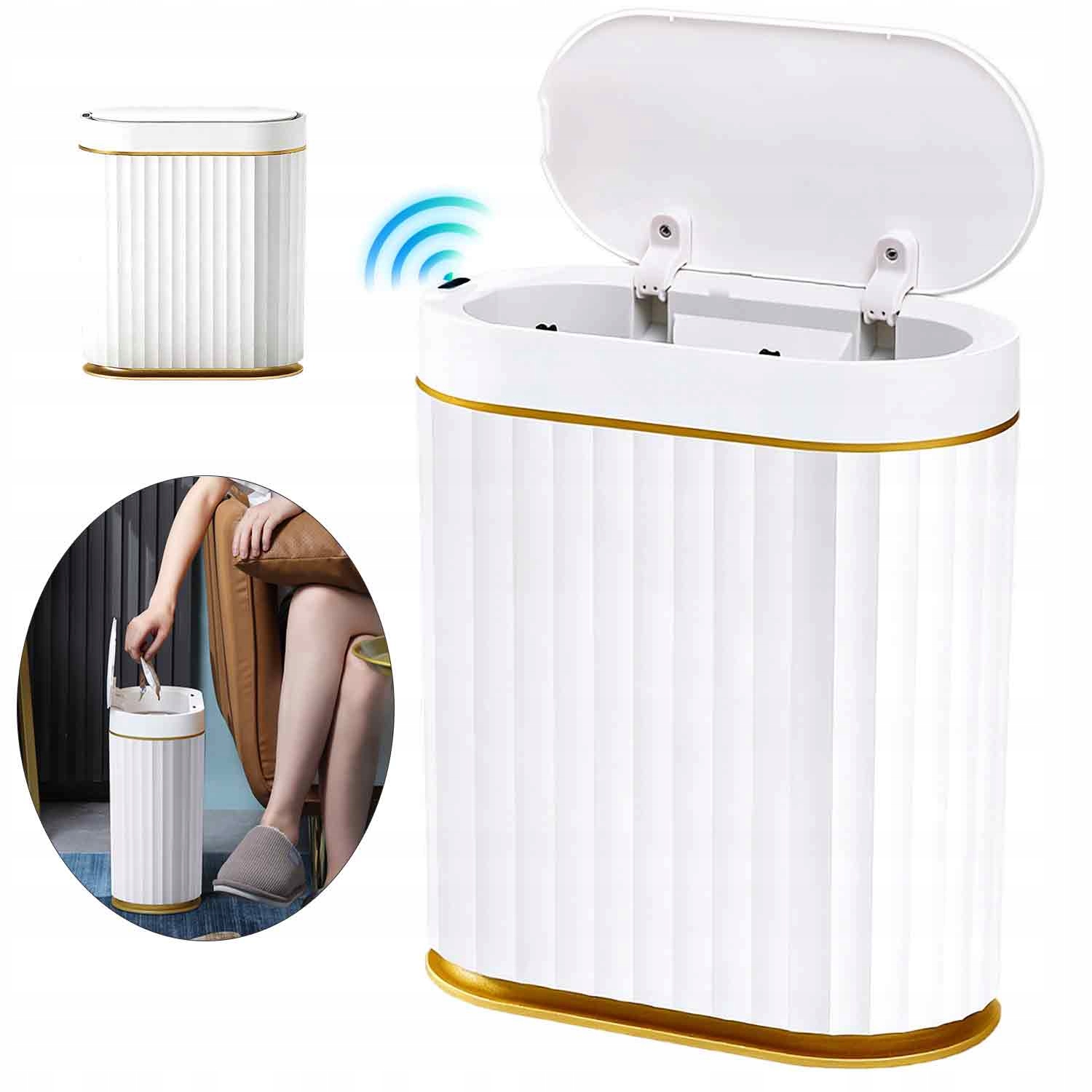 odpadkový koš s automatickým pohybovým senzorem 7 l bezdotykový do kuchyně