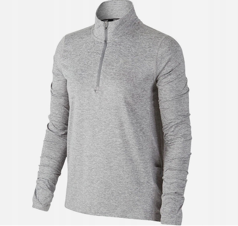 Sportovní Mikina Dámská Šedá Nike Element Half-Zip CU3220-084 vel. L