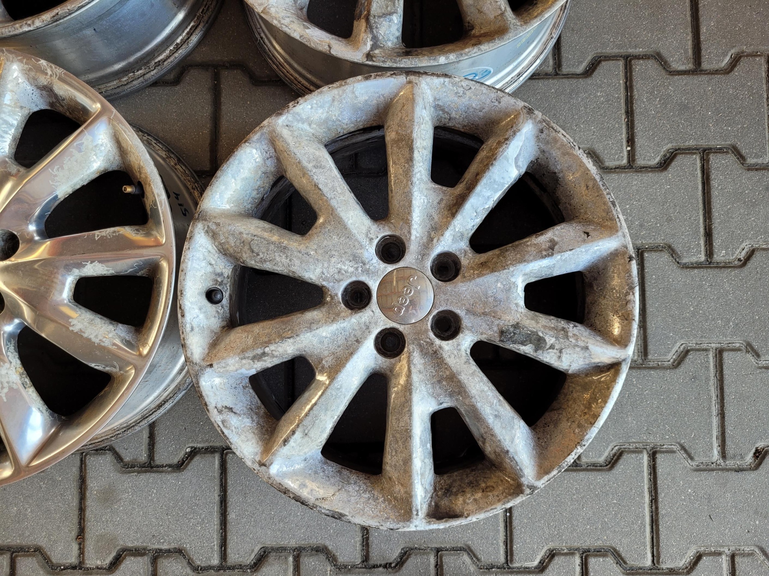 discs aluminium disc R 18 DO MALOWANIA JEEP CHEROKEE V KL