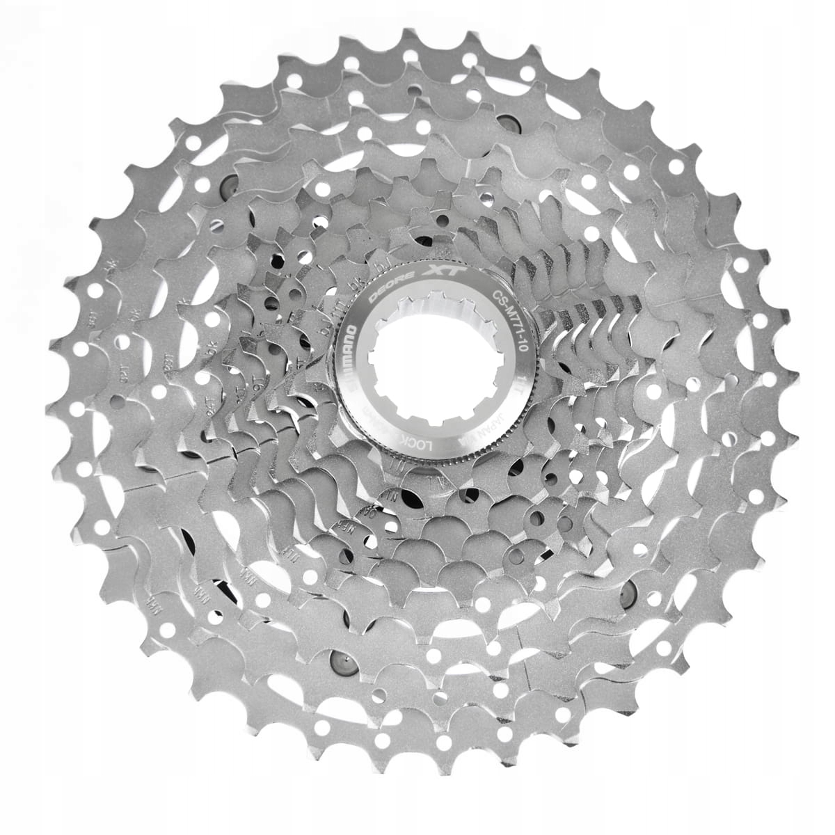 Kazeta Shimano 10 rychlostí 11-36 CS-M771 Deore Xt
