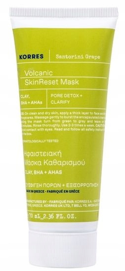 Santorini Grape Skin Reset Maska Do Twarzy