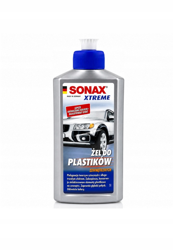 Sonax Xtreme Żel do plastików zewnętrznych 250ml