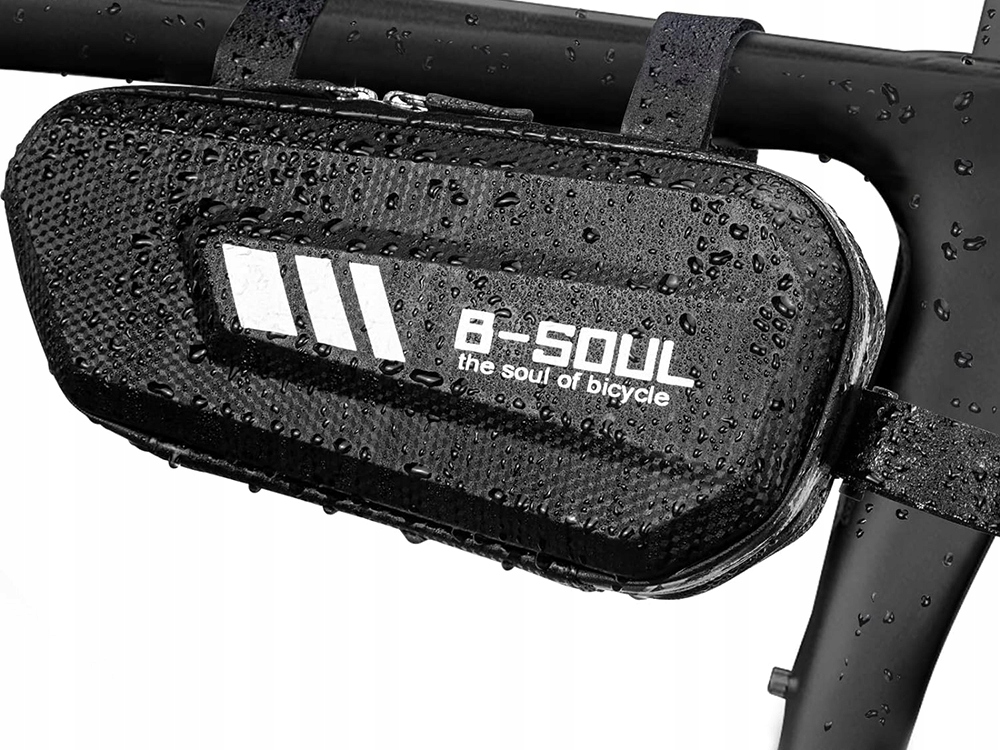 SAKWA ROWEROWA POD RAMĘ TORBA NA ROWER MOTOCYKL WODOODPORNA MOCNA SZTYWNA Marka B-Soul
