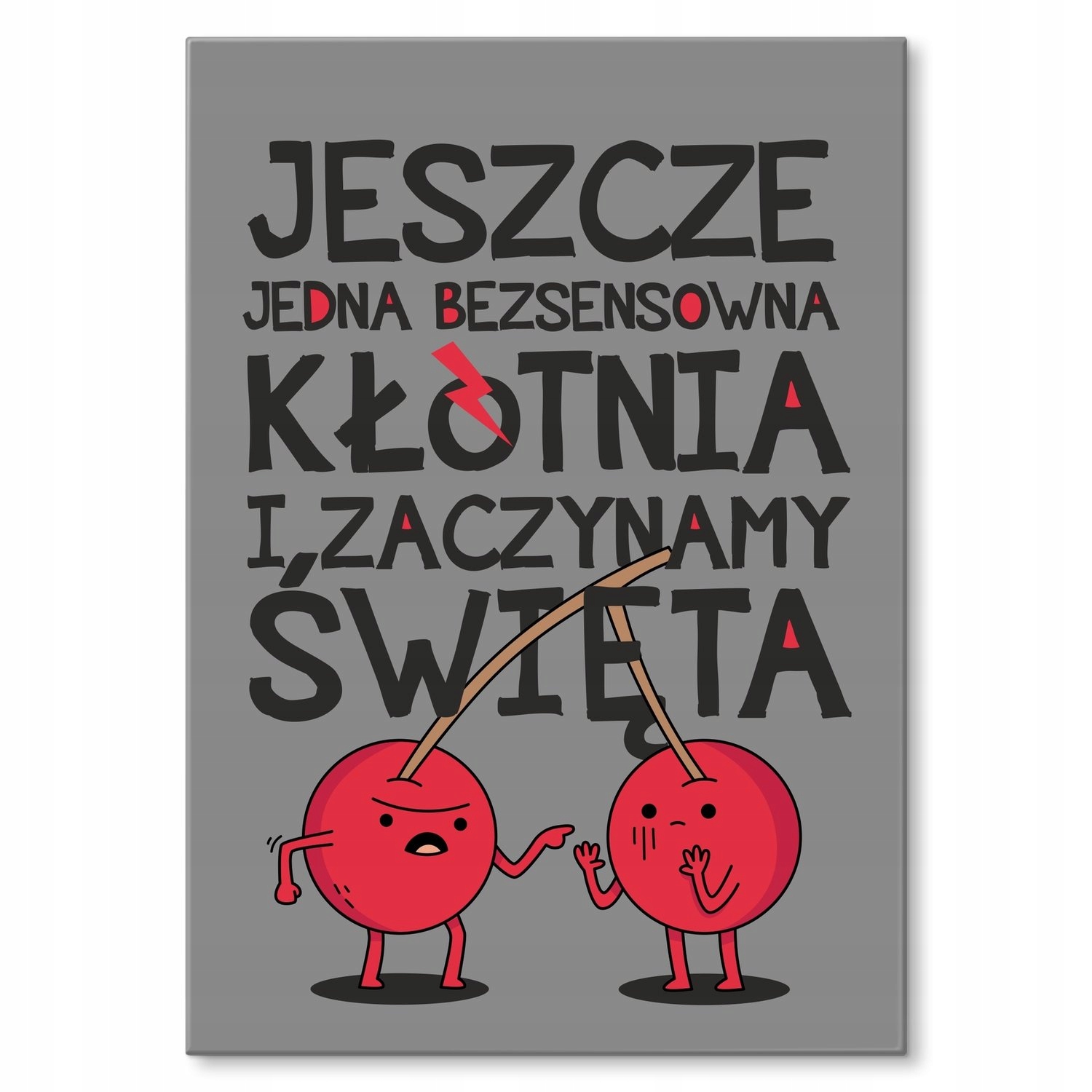 Kovový plakát začínáme Vánoce Dárek 30 x 42 cm