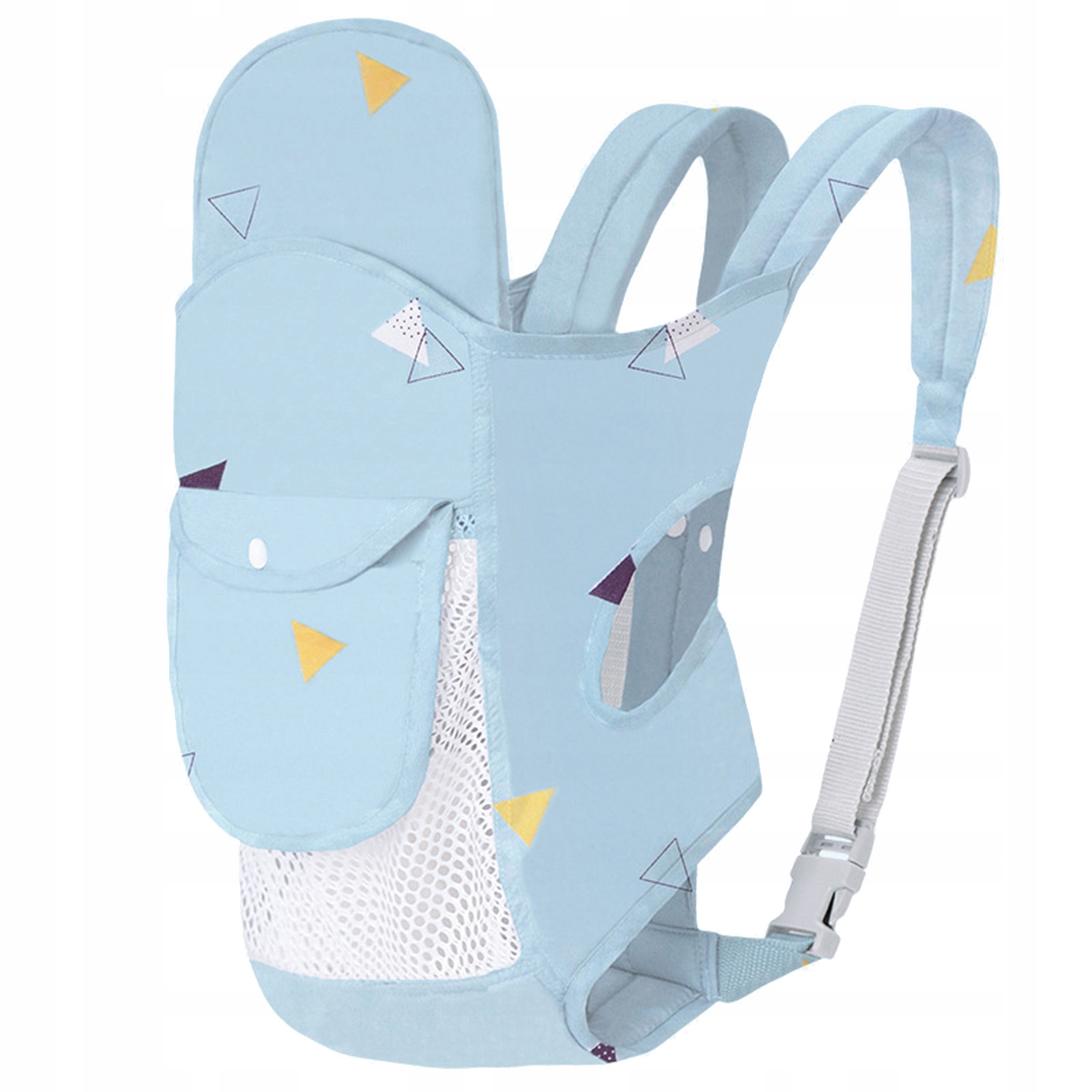 Baby Carrier Thickened Straps Front Back Carrying Balanced Force Avoid Musc