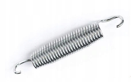 

Sprężyny do trampolin beczkowe 12 cm, 116,4 mm.