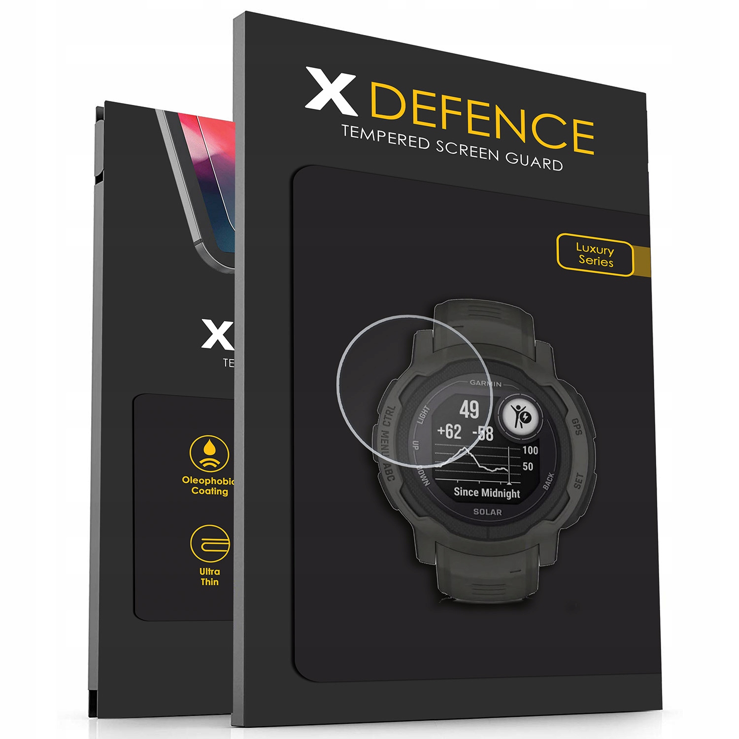 SZKŁO HYBRYDOWE SZKIEŁKO OCHRONNE NA SMARTWATCH DO GARMIN INSTINCT 2