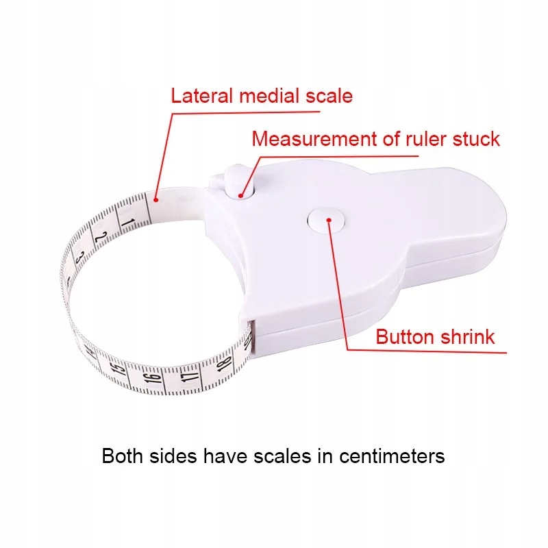 Body Measuring Tape Sewing Flexible Tape Measure Ruler Body Meter