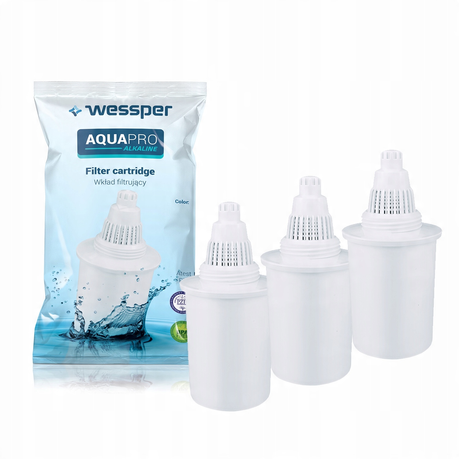 

Filtr Do Dzbanków WellBlue Woda Alkaliczna 3SZT