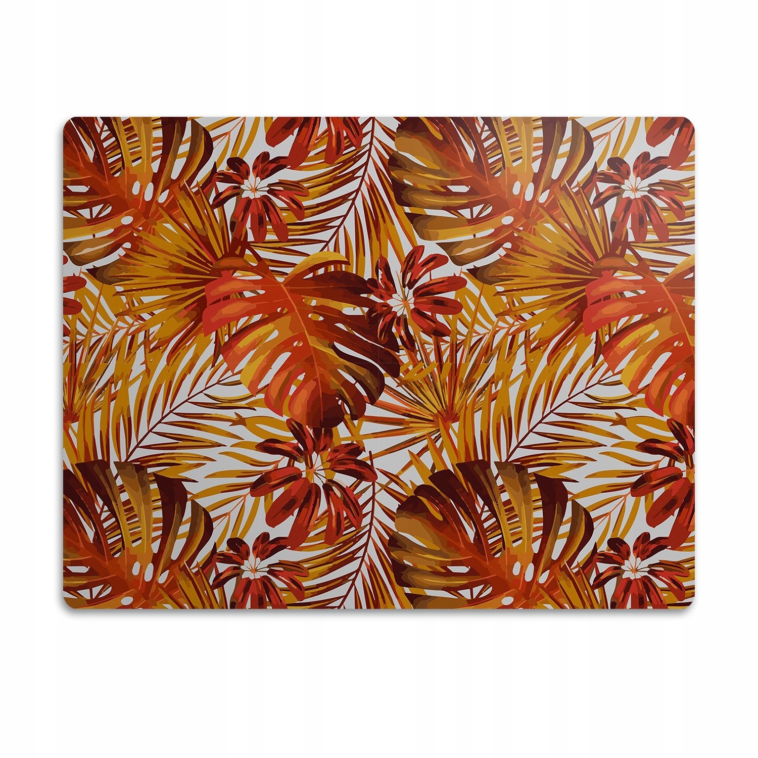 Levně Pro psa podložka pod misku Ohnivé listy 60x40 cm