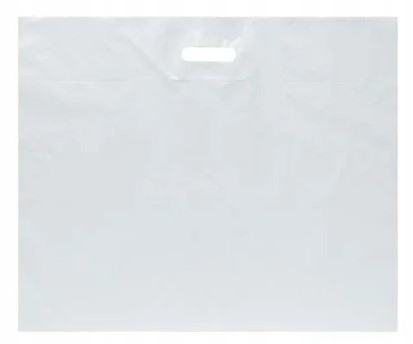 Reklamówki Torby Foliowe białe 70x50 100 szt