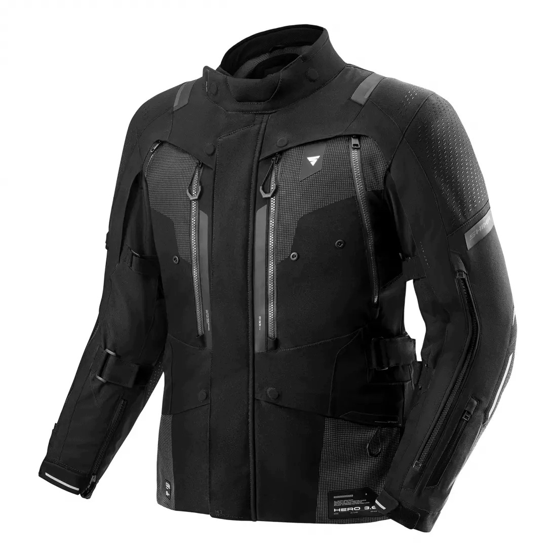 Shima Hero 3.0 G2 Čierna Textilná Motocyklová Bunda L