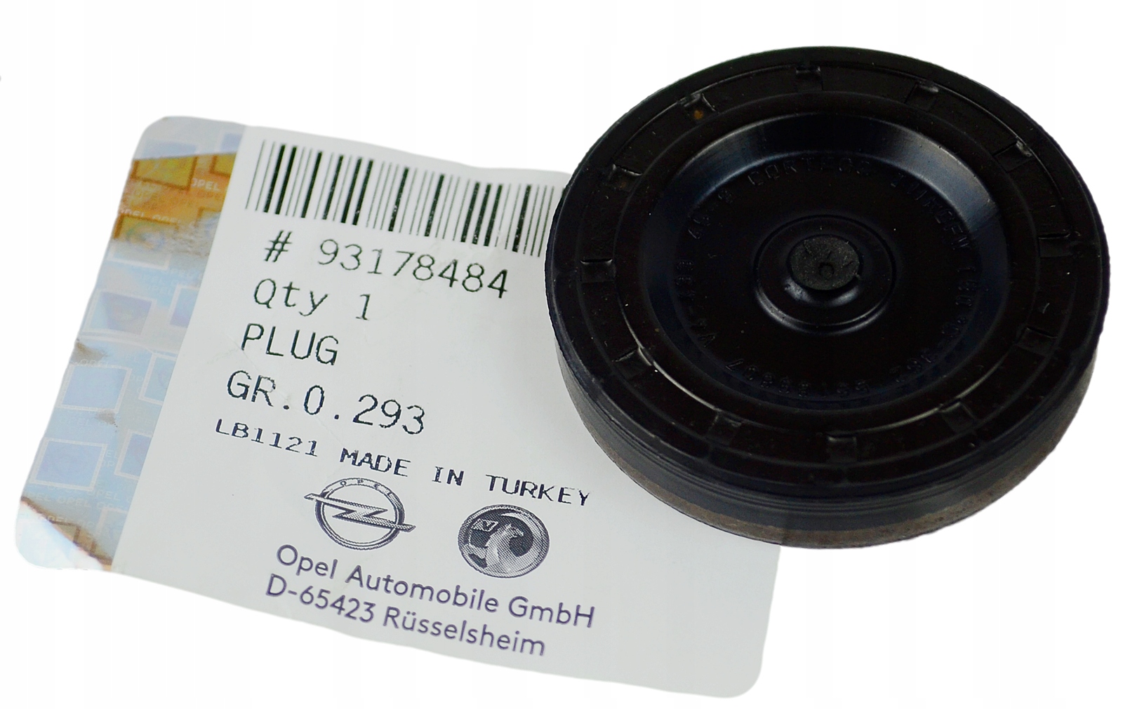 KOREK ZAŚLEPKA WAŁKA ROZRZĄDU ALFA ROMEO 1.9 JTD 2.0 JTDM FIAT JTD ORYGINAŁ