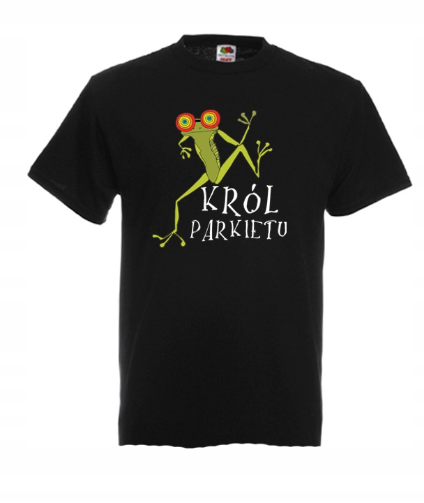 

XL Koszulka Męska Król Parkietu Żaba Żabka Frog