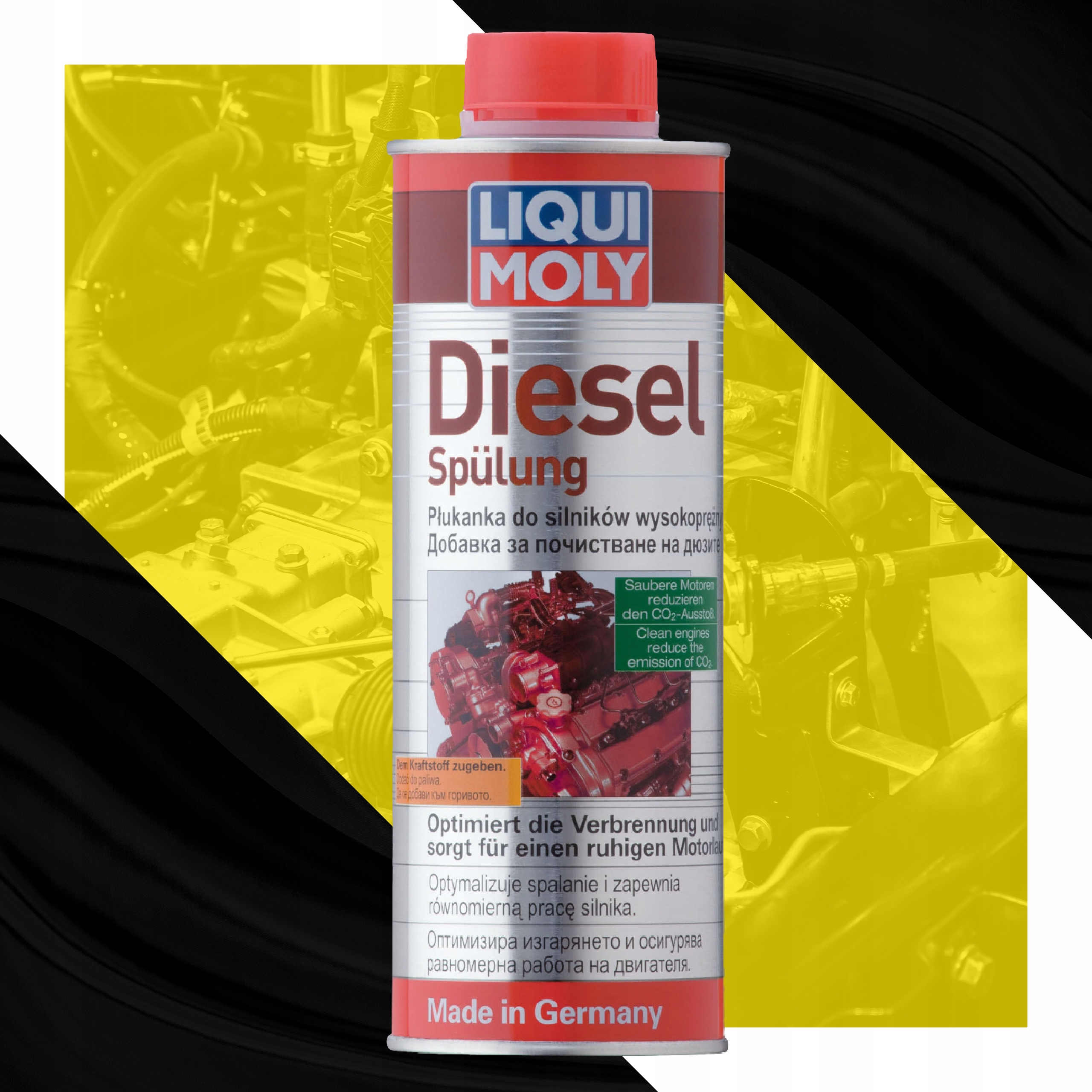 LIQUI MOLY DIESEL SPULUNG PLUKANKA 2666 - 500 ml Rodzaj czyszczenie gaźników, wtrysków
