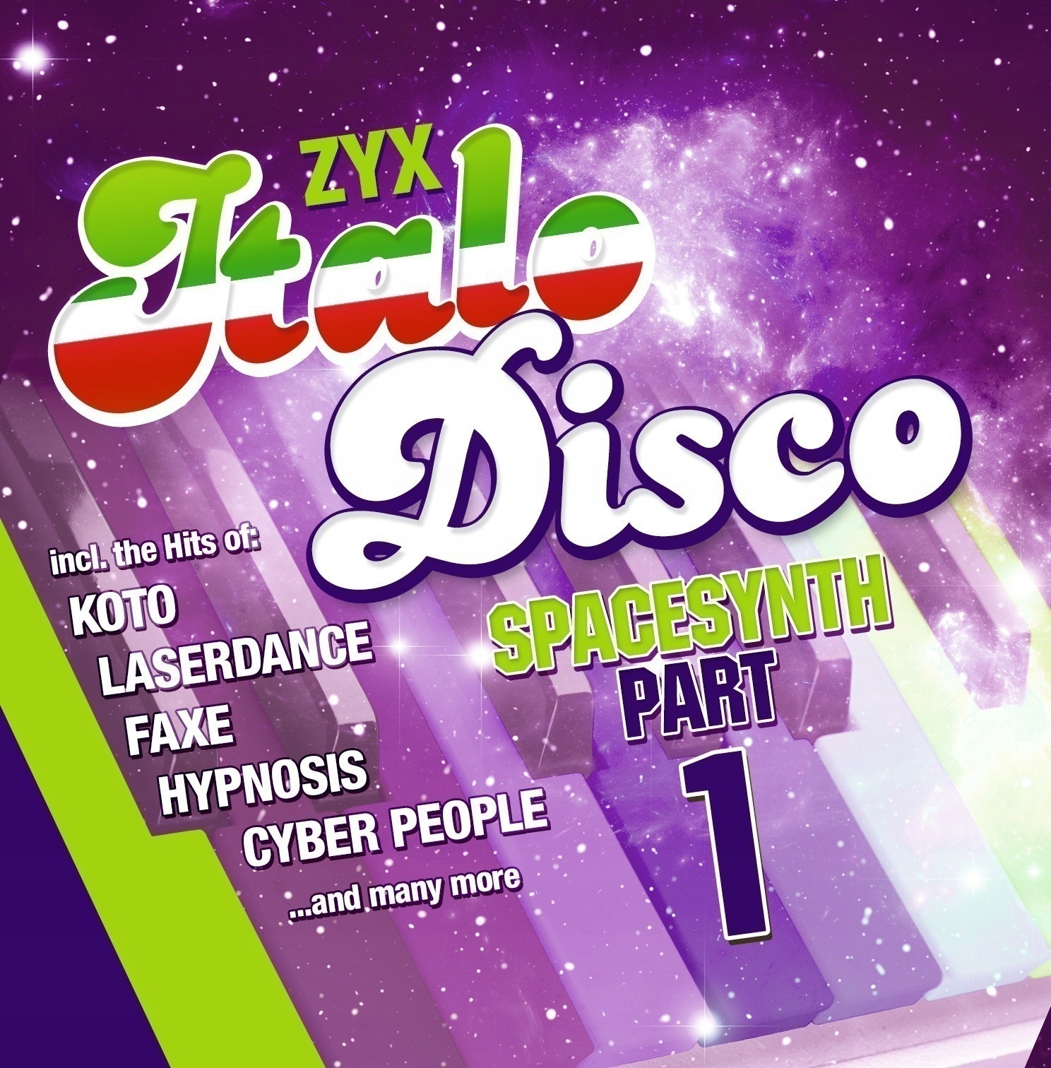 Zyx Italo Disco Spacesynth Part 1 Vinyl Edition Lp Laserdance Koto