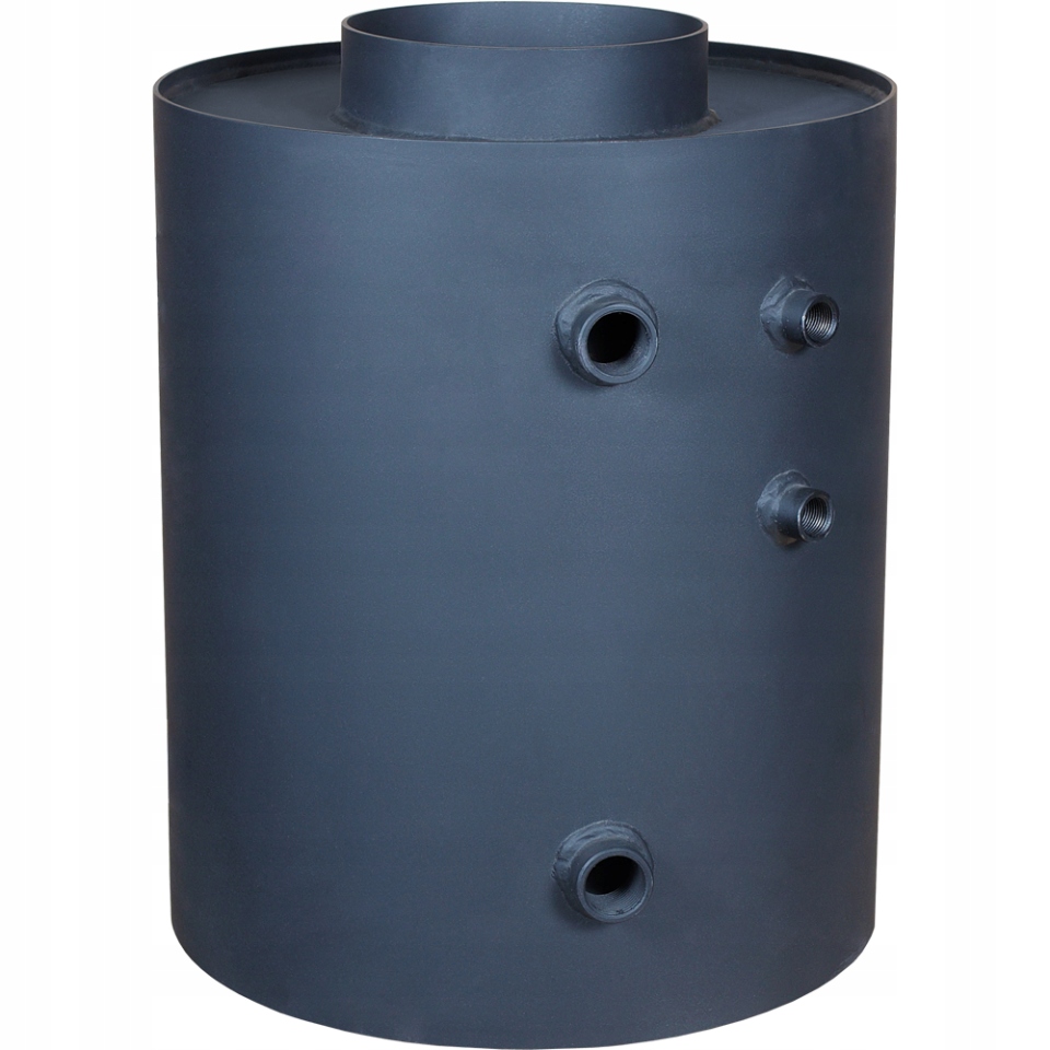 Vodní turbodmychadlo, vertikální ohřívač, krb, trubka, výkon cca 9 kW