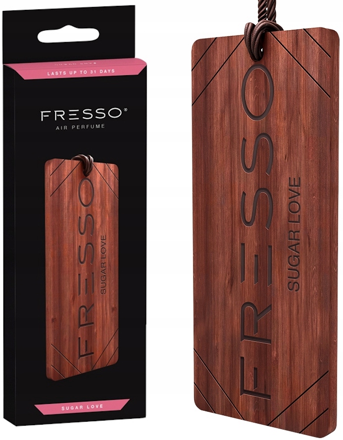 

Fresso Sugar Love drewniana zawieszka zapachowa