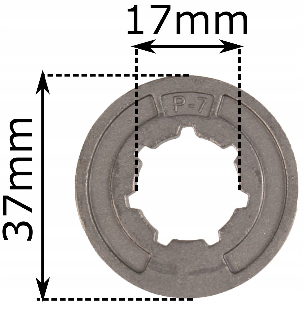 Kółko pływające zębatka STIHL 3/8 7 piła spalinowa Rodzaj bęben
