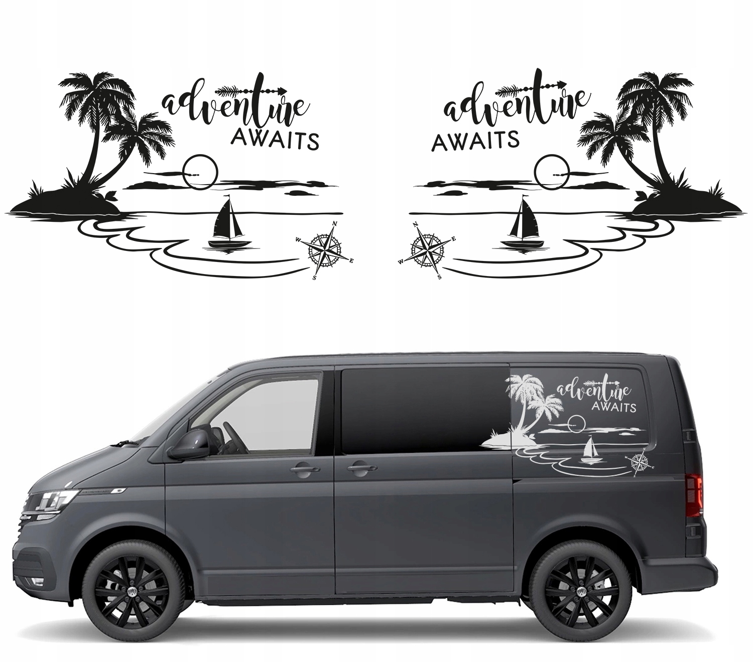 

Naklejki Na Samochód Adventure 73x43cm