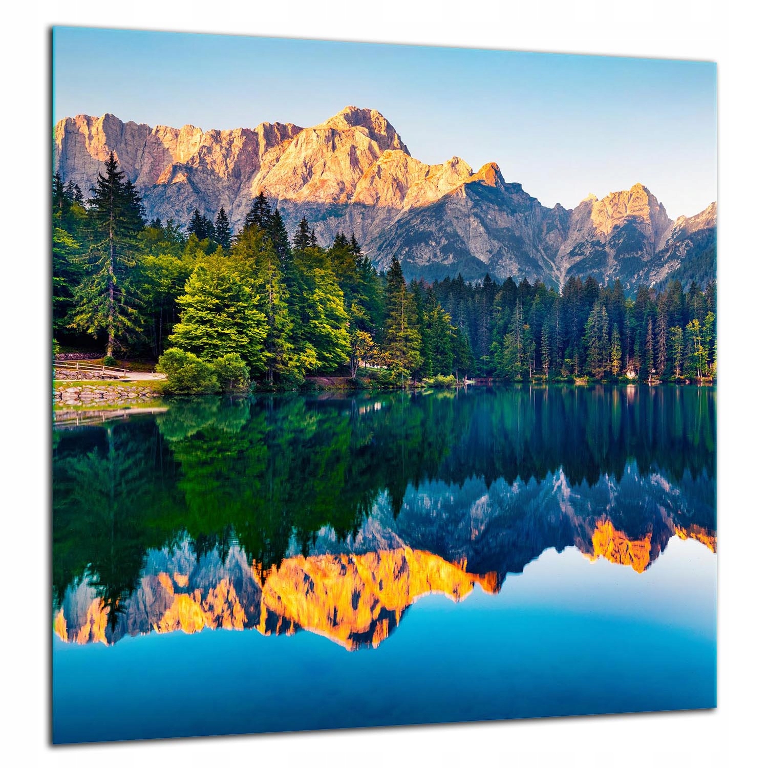 7v1 Skleněná Ochranná Deska Panel Lepidlo 60x65 Krajina
