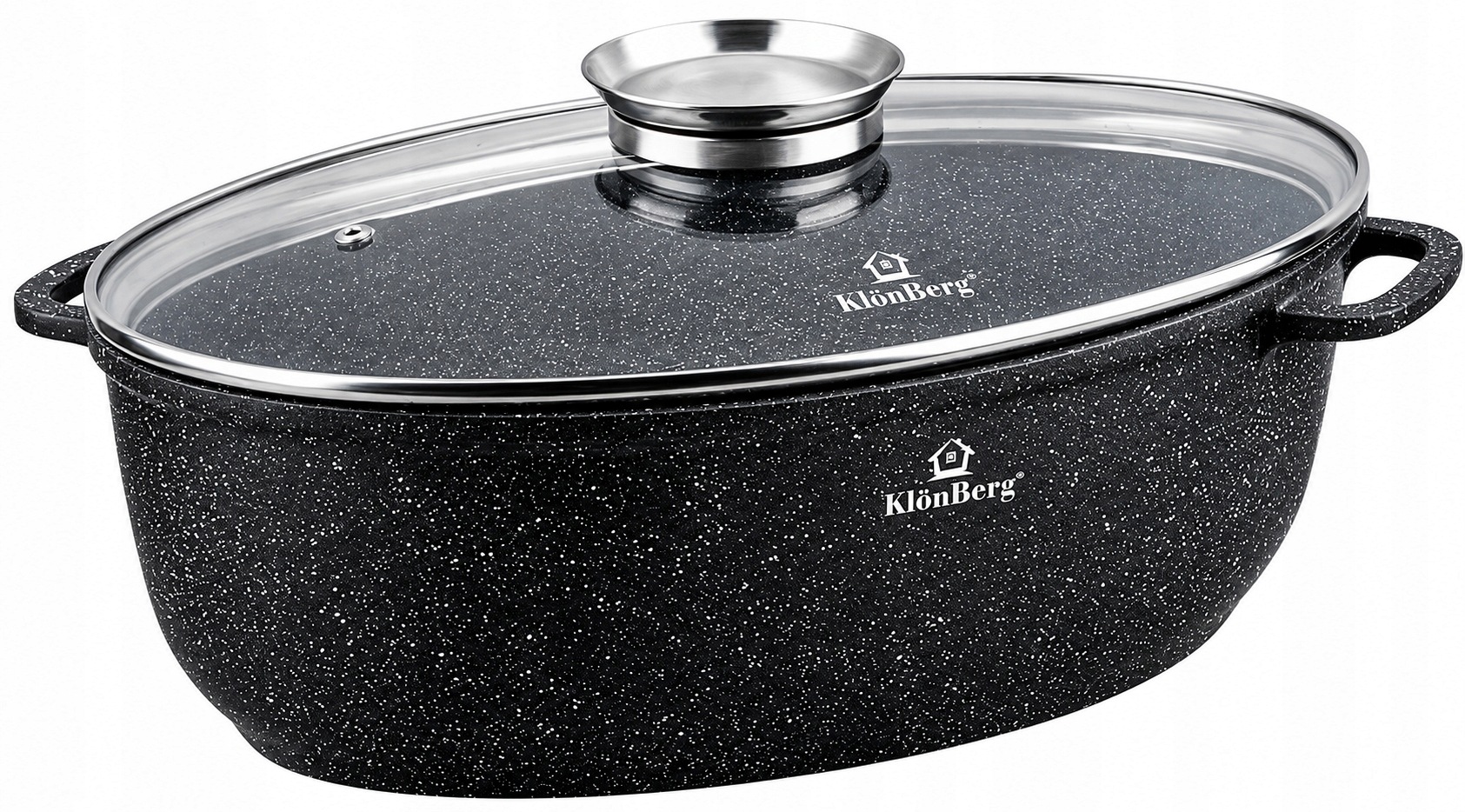 Zapékací Mísa s víkem Aroma Knob 8 l pro troubu KlönBerg