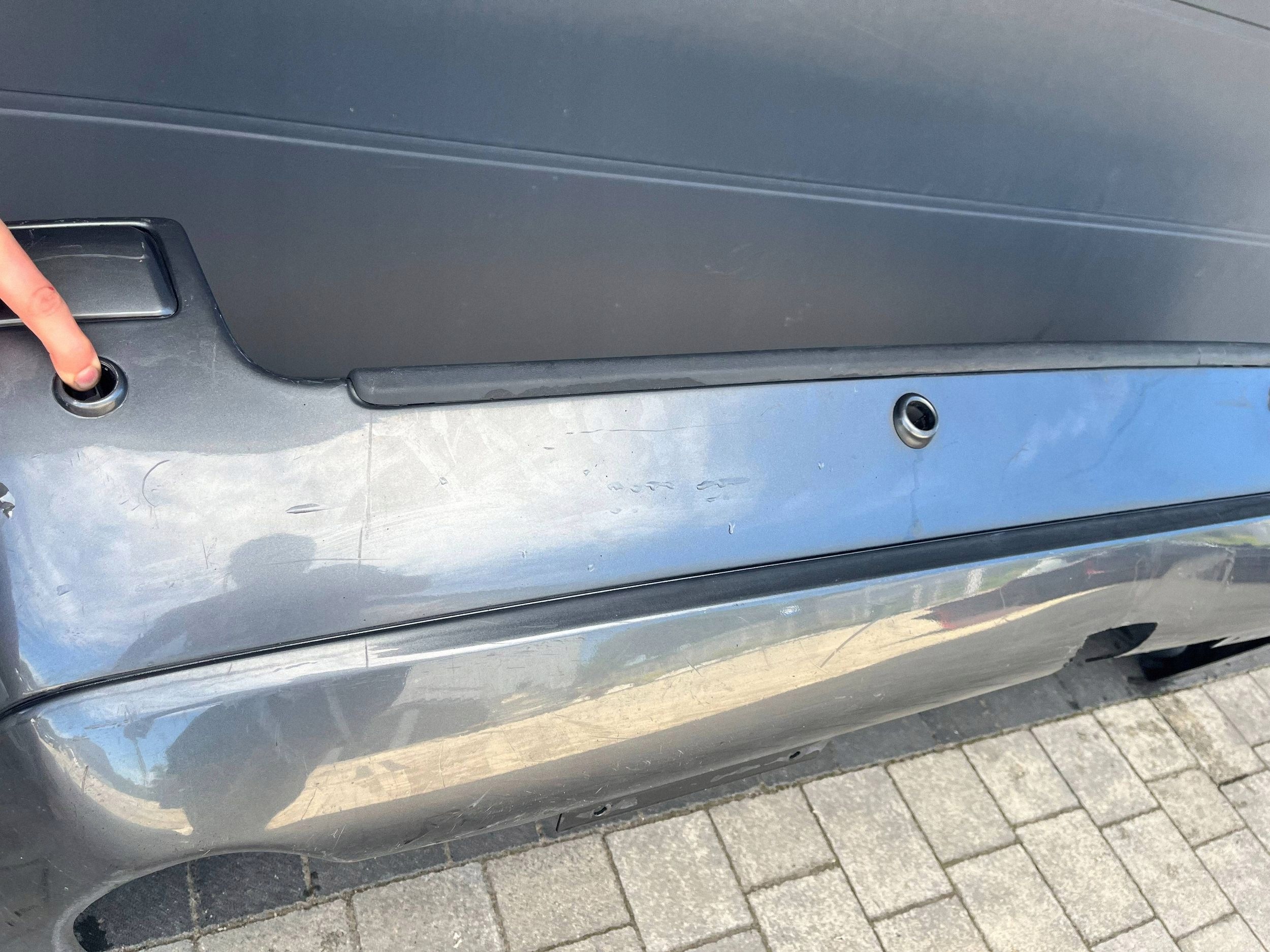 bumper rear VOLVO V70 08693368 @M