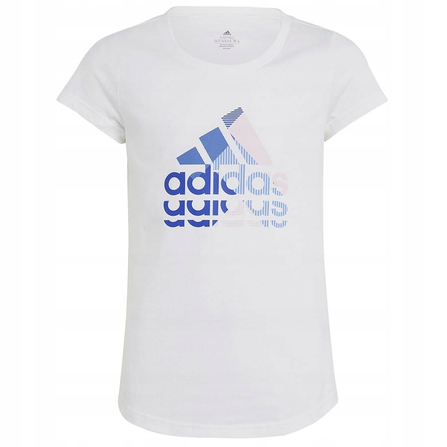 Koszulka adidas Big Logo Gt girls IB9162 Biały, 140 CM
