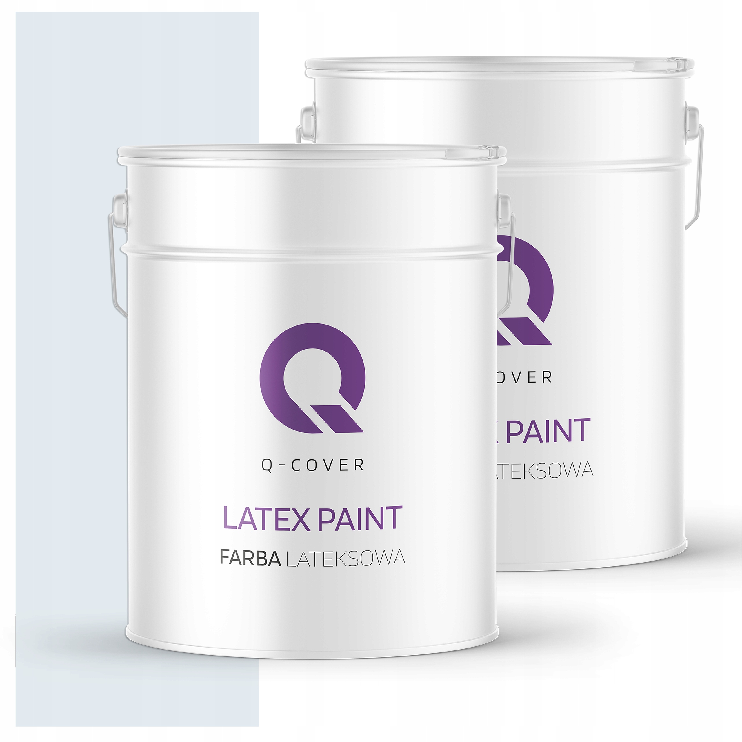 Latexová farba na interiér steny Stropy 10L Hlboká matná biela modrá H0179