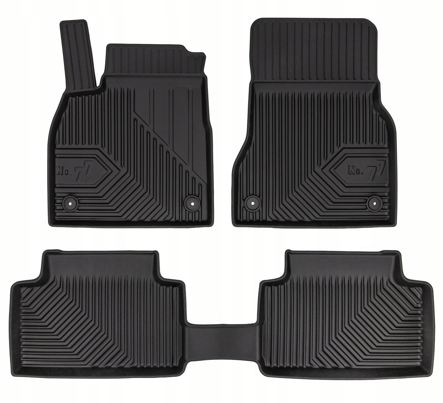 Dywaniki gumowe Audi Q6 E-Tron od 2024- Korytka 77