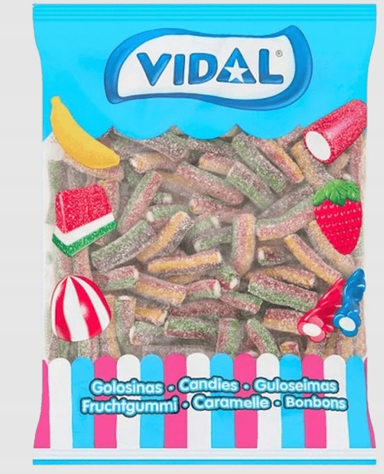 Levně Vidal kyselé želé bonbony 2 kg