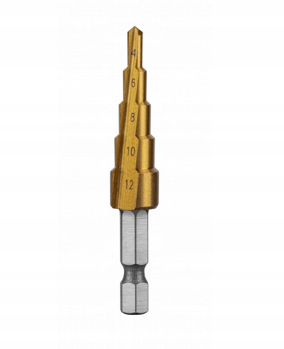 

Wiertło stożkowe do metalu 4-12mm stal Hss