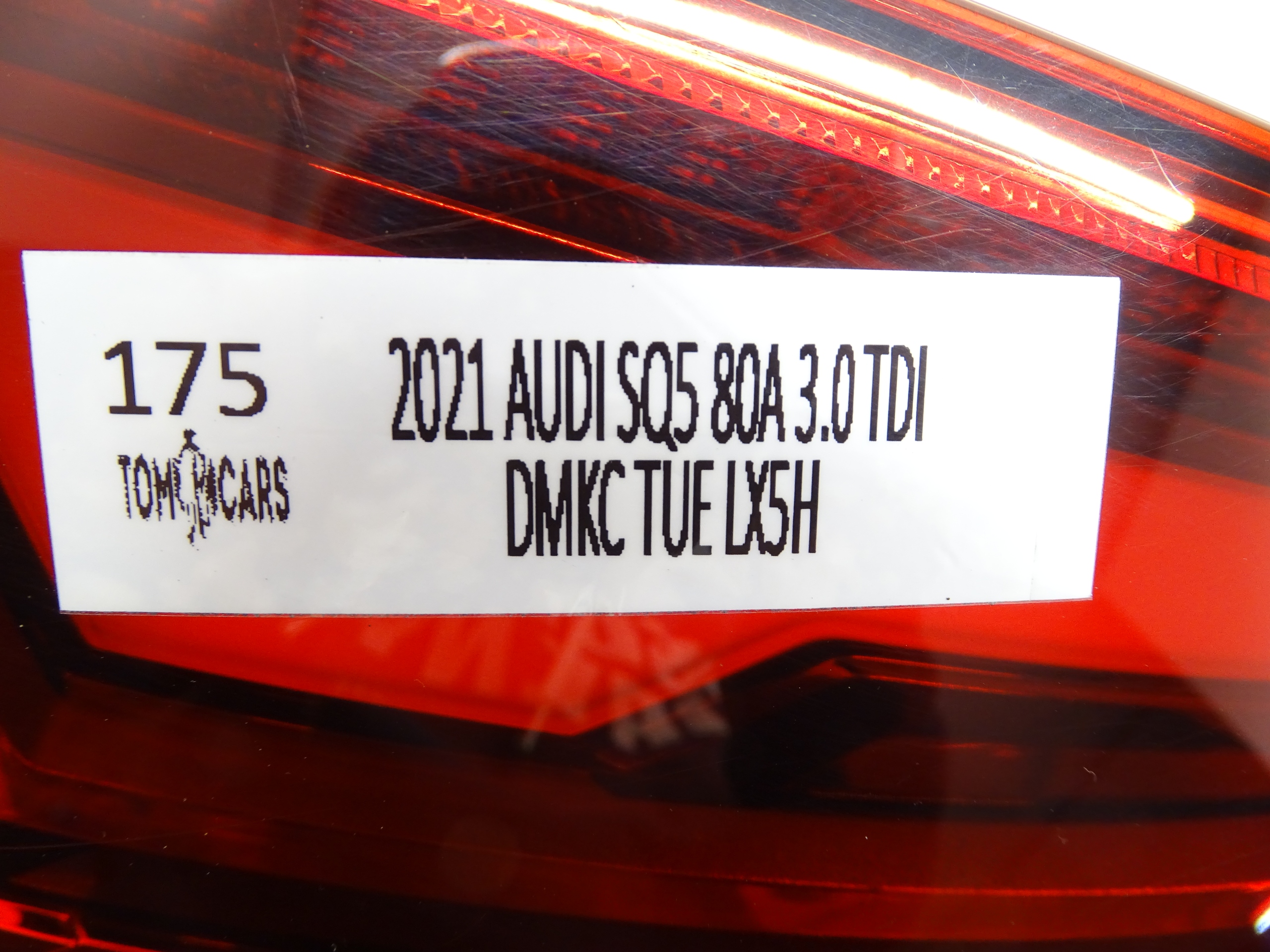 light rear left rear part AUDI SQ5 Q5 80A LIFT 80A945075B
