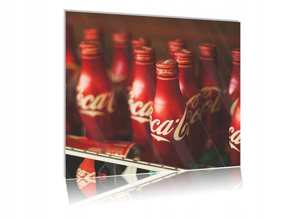 

Obraz szklany na szkle Coca Cola 01 50x50